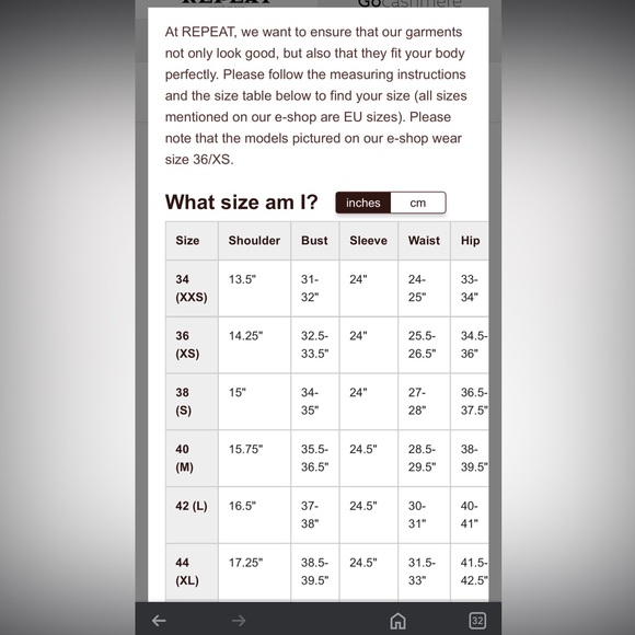 REPEAT Short Sleeve Pointelle Cashmere Sweater XS - Picture 5 of 5